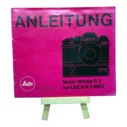 Leica motor winder pour - motor, r3