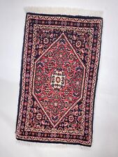 Tapis Oriental Fait Main Super Bidjar Tapis De Sol 70 X 42 CM Neuf Top