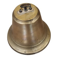 Ancienne Cloche Électrique En Laiton 110V Diam 14cm Vintage Brass Antique
