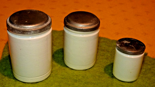 Anciens pots onguent en - anciens,