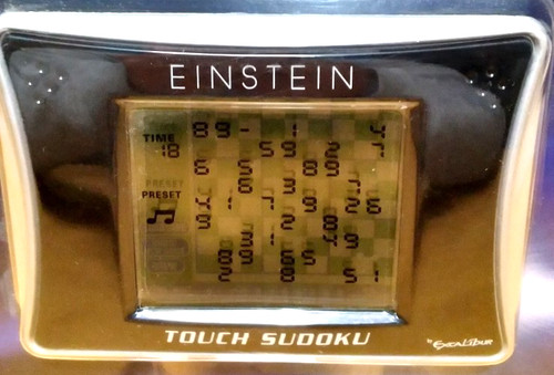 Electronic touch sudoku - electronic,