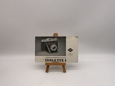 Agfa Isolette I Manuel