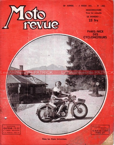 Moto revue 1022 bsa - revue,