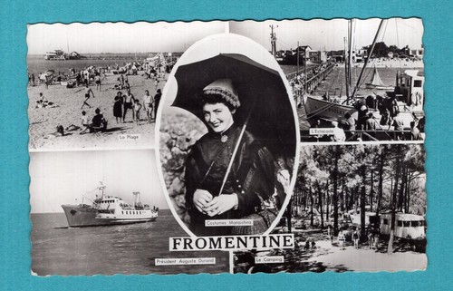 Fromentine cpa carte - fromentine,