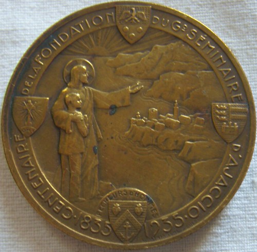 Med12124 medaille ajaccio - med12124,