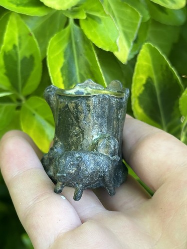Pyrogène bronze sanglier - &,