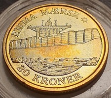 20 KRONER (couronne) danoise (Dansk) - 2011 - Commémoration: EMMA MAERSK