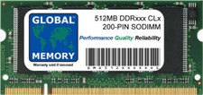 512MB DDR 266MHz PC2100/333MHz PC2700 200-PIN Sodimm RAM Pour Apple / Pièces