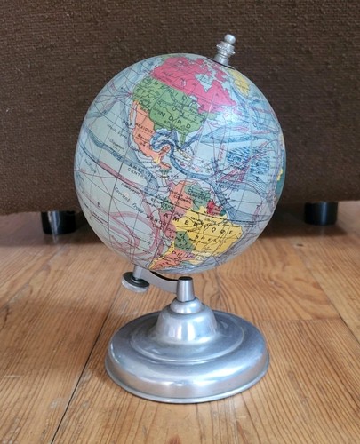Globe terrestre ancien taride - globe,