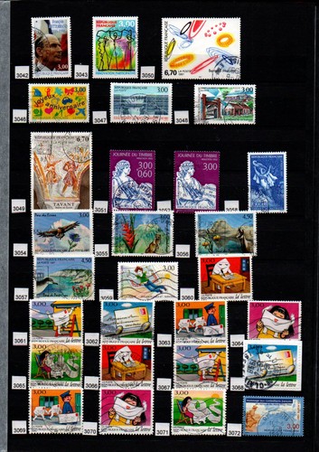 Timbres oblitérés - timbres, à