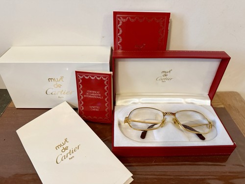 Lunettes cartier vintage 1989 - lunettes,