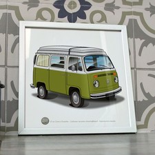 Poster Combi T2 Westfalia Van