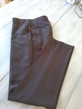 pantalon de costume homme IZAC marron