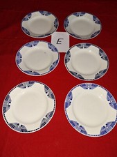 6 ANCIENNES ASSIETTES PLATE ST