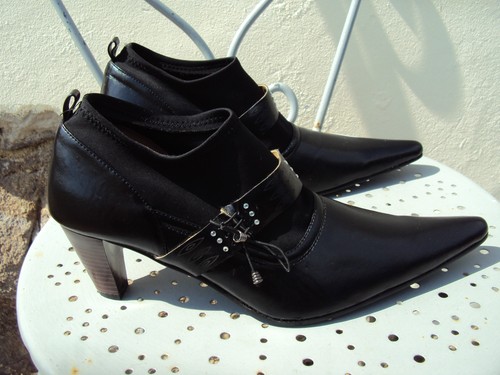 Chaussures escarpins noirs - escarpins,