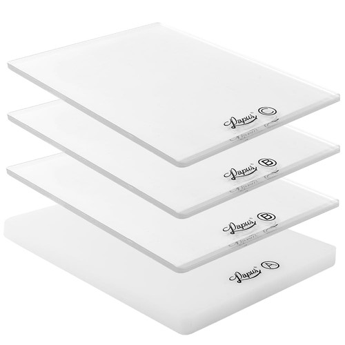 Lot plaques en - en, plastique