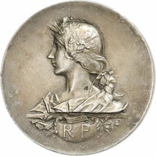 France, Médaille, Comice Agricole de l'Arrondissement de Cosne, n.d., Bronze