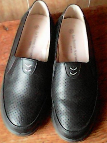 Mocassins noirs bottine - la,