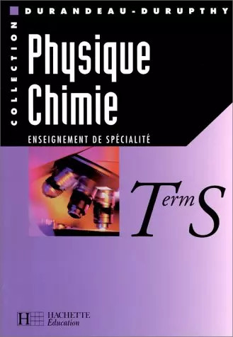 Physique chimie terminale s - chimie,,