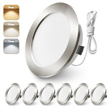 Spot LED 12V3CCT 4W 270LM Mini Spot LED Encastrable Pour Sous Armoire Cuisine...