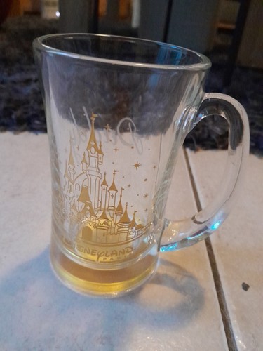 Mug château disneyland doré - mug, dorÉ-