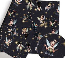 Tissu En Polycoton Fée