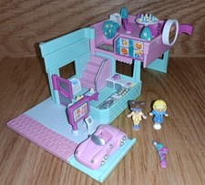 Playset Polly Pocket Restaurant Drive in Burger - Thru Vintage Bluebird 1994 A-2