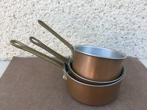 Anciennes mini casseroles - mini,