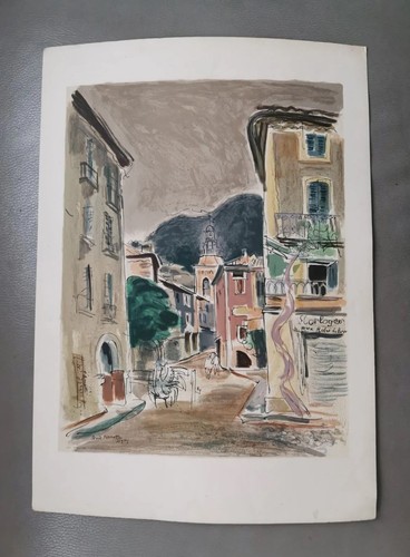 Lithographie andré planson - lithographie,