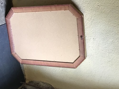 Glace miroir biseautée