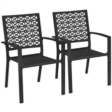 Lot de 2/4/6 Chaises de Jardin
