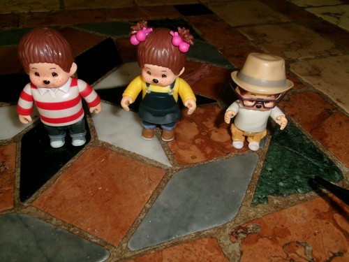 Monchhichi figurines - monchhichi,