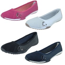 Ballerines En Cuir À Enfiler