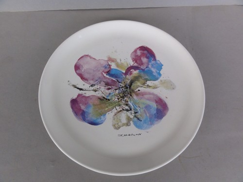 Assiette zao wou orchidée - wou,