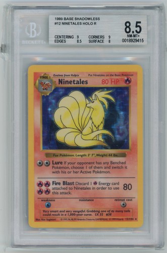 Ninetales 102 base set - ninetales,