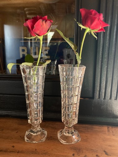 Petits vases cristal - petits, en