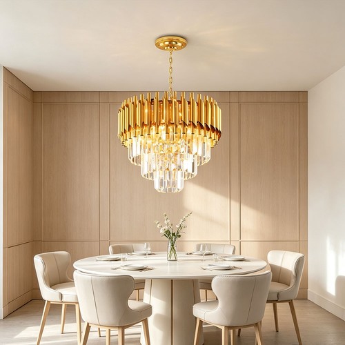 Lustre cristal trois - lustre, en
