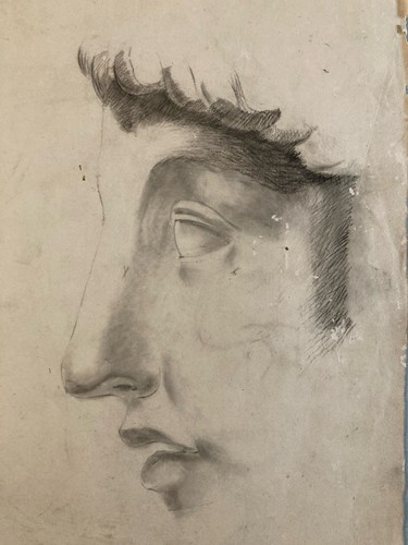 Beau dessin crayon - dessin, portrait