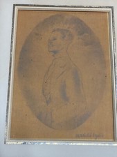 Dessin original signé Belle