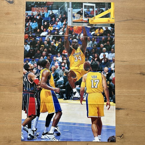 Shaq lakers marbury - shaq, affiche
