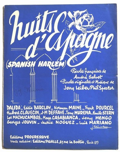 Partition vintage sheet - , music