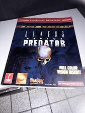 Alien Versus Predator Gold Édition Stratégie Guide Livre Bool