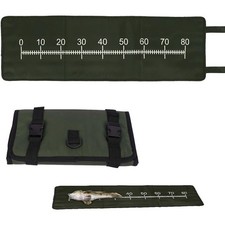 Tapis de Pêche à la Carpe avec Règle Antidérapante Pliable et Pratique pour