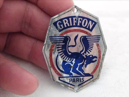 Rare plaque velo griffon - velo,
