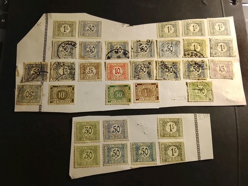 Congo belge anciens timbres - 32,