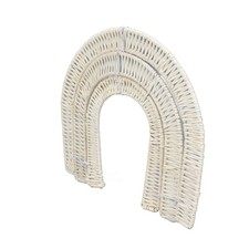 Rotin Tissé Tenture Murale