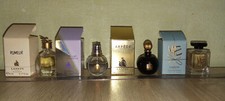 lot collection 4 parfum miniature Lanvin (2) vintage toute époques