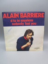 45T Alain Barriere  - si tu te