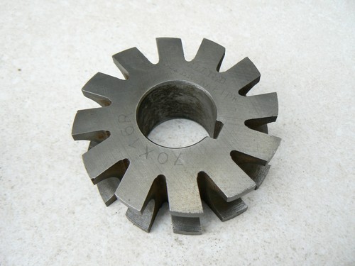 Fraise concave demi cercle - cercle, r=8
