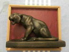 Belle statue de panthère 